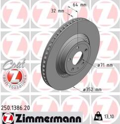 ZIMMERMANN Disc frana ZIMMERMANN 250.1386. 20 (250.1386.20)