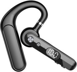CerCip Casca Bluetooth CerCip F10, Autonomie baterie 48 ore, Difuzor exterior care nu astupa urechea, Multipoint, Afisare procent baterie, Buton Mute, Compatibile universala (84393586)