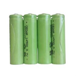  Cedar 14500 akku /3.7V, 2000mAh/ [4 darab] (CEDAR-14500)