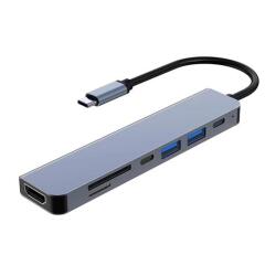  Mini 7-in-1 USB docking station /USB-A+C, HDMI, SD+TF/ (MFDS71)