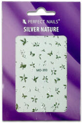 Perfect Nails Körömmatrica - Silver Nature - claudiashop