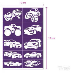 TyToo Body Art TyToo Racing Rebels Sablon szett 10db