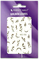 Perfect Nails Körömmatrica - Golden Leaves - claudiashop