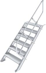 KRAUSE LÉPCSŐ (KÖNNYŰFÉM), 6 FOKOS 0, 6 M, 45° (822352)