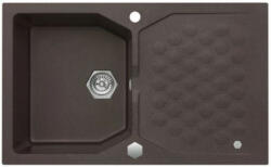 Alveus Sensual 30 egymedencés csepptálcás Design gránit mosogató (Sensual30-chocolate-G03M)