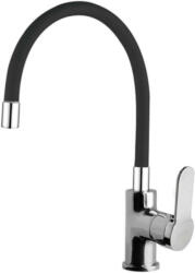 Euro Standard Eurostandard FLEX álló mosogató csaptelep - FEKETE - flexibilis kifolyócsővel (46C7000064)