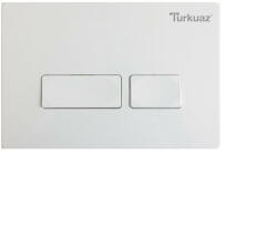 CeraStyle NIL NYOMÓLAP falsík alatti WC tartályhoz - dupla - FEHÉR (9PS1061002) - watermarkt