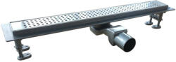 Euro Standard Carmine zuhanyfolyóka - rozsdamentes - 50 cm (50STN) - watermarkt