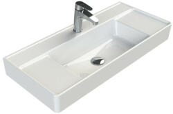 CeraStyle SHARP - KESKENY - porcelán mosdókagyló - 85 x 38 cm (WB012N42U00) - watermarkt