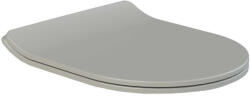 CeraStyle CITY SLIM WC ülőke - MATT SZÜRKE - duroplast - lecsapódásgátlós - könnyen levehető (SC00501S51322931) - watermarkt