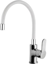 Euro Standard Eurostandard FLEX álló mosogató csaptelep - FEHÉR - flexibilis kifolyócsővel (46B7000064)