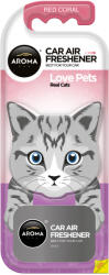 AROMA Car Real Cats Red Coral