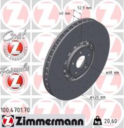 ZIMMERMANN Disc frana ZIMMERMANN FORMULA Z 100.4701. 70 (100.4701.70)