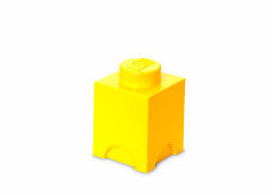 LEGO® Cutie de depozitare LEGO 1 galbena pentru jucarii si piese (40011732)
