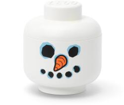 LEGO® Cutie de depozitare LEGO S tip cap minifigurina Om de zapada (40310815)