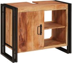 vidaXL Dulap de chiuveta Maro 71 x 33 x 58 cm Lemn Solid de Acacia GartenMobel Dekor (4102773)