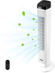 VEVOR Toronyventilátor párologtatásos hűtéssel 6, 7 m/s 60W 12 órás időzített ventilátor távirányítóval (PTTSJL40INCH2CG7NV2)