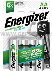 Energizer Akkumulátor Extreme Ceruza 2300mAh AA B4 (AEAA2300B4EXTR)