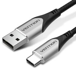 Vention Cablu Date si Incarcare Vention Cotton Braided USB 2.0 3A 2m Negru (6922794747074)
