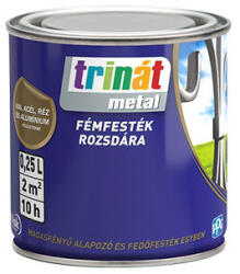Trilak Trinát metal fémfesték fekete 0, 25 l (326814)
