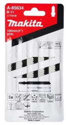 Makita Szúrófűrészlap fára L100 mm Z9 B-11 (5db/csom) (A-85634)