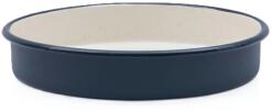 Metalac Classic zománcozott kerek tepsi 30 cm, 4 L, tengerészkék (355974) (355974)