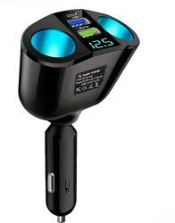  Dupla szivargyújtó 2USB+Type-C (M712V) (M712V)