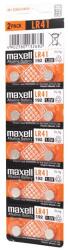 Maxell LR41 gombelem 10 db/csomag (alkáli, 1, 5V) (11716800)