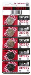 Maxell CR2025 gombelem (3V, 5 db) (18586200)