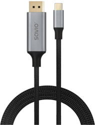 SAVIO Cablu Date si Incarcare Savio CL-208 USB 3.2 Gen 1 2m USB C Negru (5902768707946)