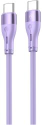 Tellur Cablu de date Tellur USB-C - USB-C 1m Purple (TLL155531)