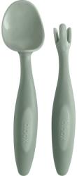 B. Box Gelato Cutlery étkészlet gyermekeknek Sage 9m+ 2 db