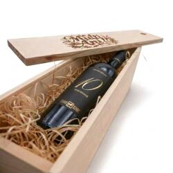 Tenuta Ulisse Pachet Cadou Cutie Lemn Personalizata Vin Rosu Sec Tenuta Ulisse 10 Vendemmie Rosso Limited Edition 14.5%, 0.75L