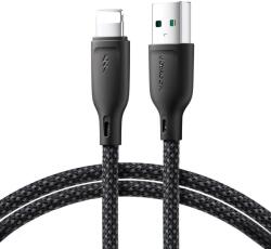 JOYROOM Cablu de date Joyroom S-A34, USB/Lightning, 3A, 1m, Negru (6941237110527)