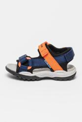 Geox Geox, Borrealis tépőzáras szandál, Narancssárga, Tengerészkék, 29 EU (J450RE01411C0659-29)