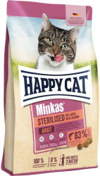 Happy Cat Minkas Sterilised Száraz Macskatáp (Lazac) - 4 kg