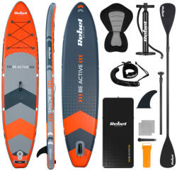 Rebel ACTIVE felfújható SUP deszka szett 350x81x15cm, narancssárga (RBA-4501-OR)