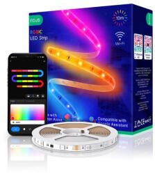 NOUS F5 - okos RGBIC LED szalag, 10 méter, Tuya Wi-FI (NOUS F5)