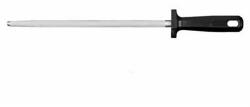Ambrogio Sanelli Késélező, Acél, Polipropilén nyél, 30 cm, Fekete/Ezüst (SY01030B)