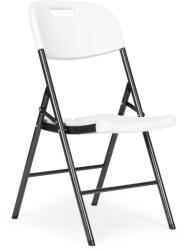 MultiGarden 4 db összecsukható szék, vendéglátóipari szett, fém, hdpe, fehér, modernhome (TF4557)