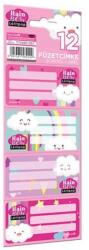  LIZZYSULI Füzetcímke 12 db "Lollipop Rainbow" 7730001001 (TICLFCLR)