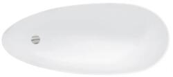 Besco Keya cadă freestanding 165x71 cm ovală alb #WMD-165-KKW (#WMD165KKW)