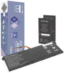 mitsu Acumulator Laptop MITSU Compatibil cu Acer Aspire, 3600mAh, 15.2V, Negru (BC/AC-E3)