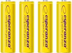 Esperanza ELM-AA akkumulátor HR6 2000mAh Esperanza sárga 4db-os csomag (EZA104Y - 5901299923382)