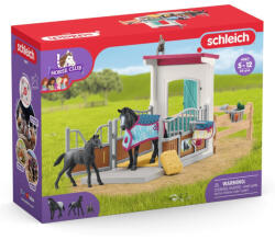 Schleich Schleich, Horse Club, Tarc de cai cu iapa si manz, set, 42611 Figurina