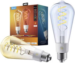 Govee E27 Smart Edison Light Bulb 500lm (Pack of 2) (M14C0CC2)