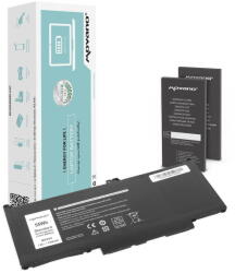 Movano Acumulator Laptop Movano 7200 mAh, 7.4V-7.6V, compatibila cu Dell Latitude 5300, 5310, 7300, 7400, set complet (BT/DE-7300)