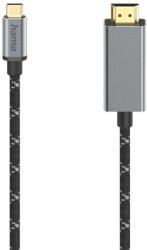 Hama Кабел HAMA USB-C към HDMI, 1.5м, 4K 60Hz - HAMA-200509 (HAMA-200509)