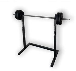 GazoFitness ® Hardcore Készlet (Súlytartó állvány + Egyenes rudas súlyzó 25 Kg) (gf1230022)