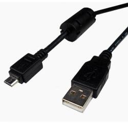  Cablu USB A tata - micro USB tata 1.8m HI-Speed cu ferita (93181-H)
